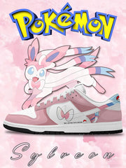 Sylveon V.1 Custom Court-Low Sneakers