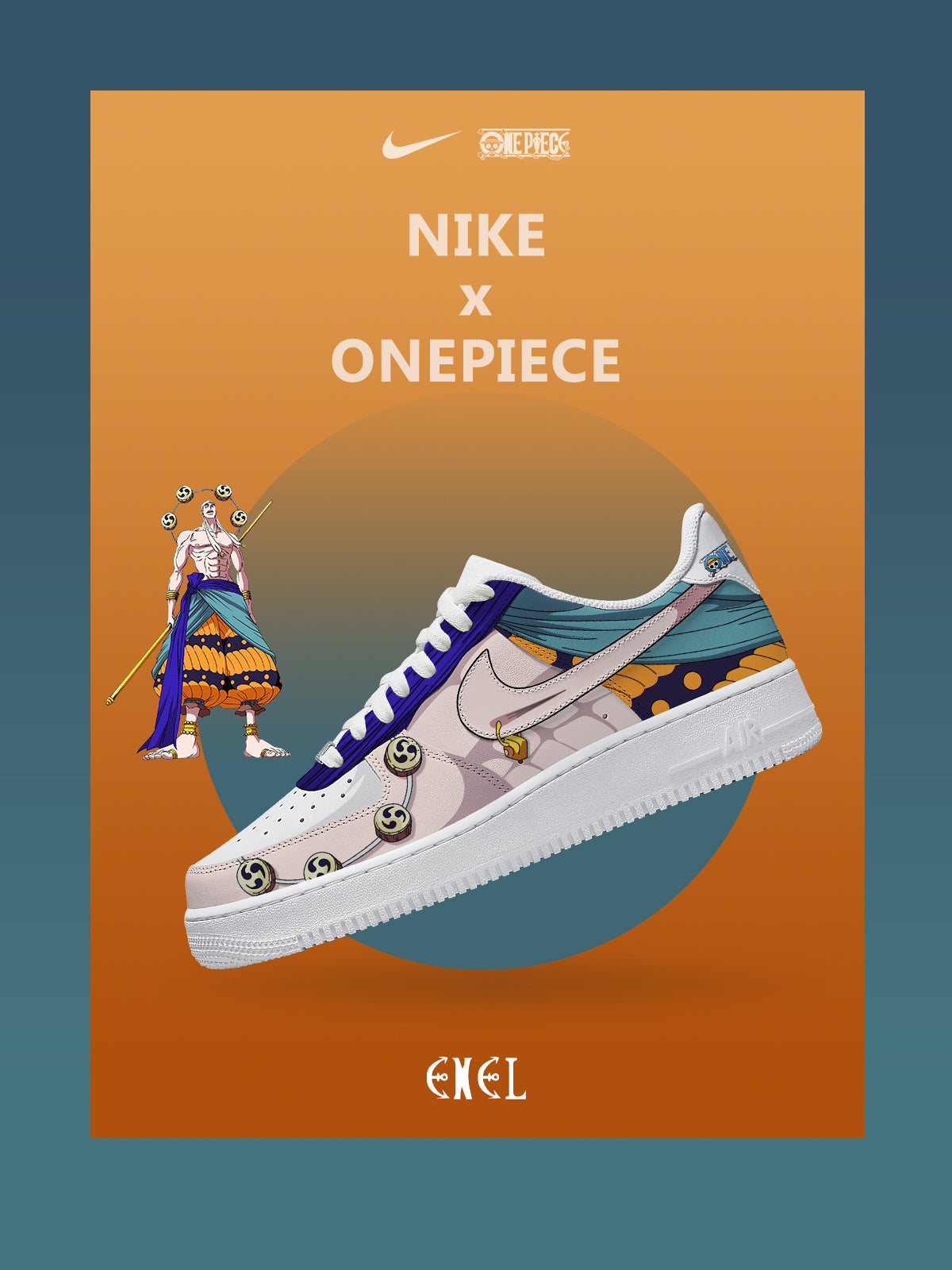 Enel V.1 Custom Air-Style Sneakers