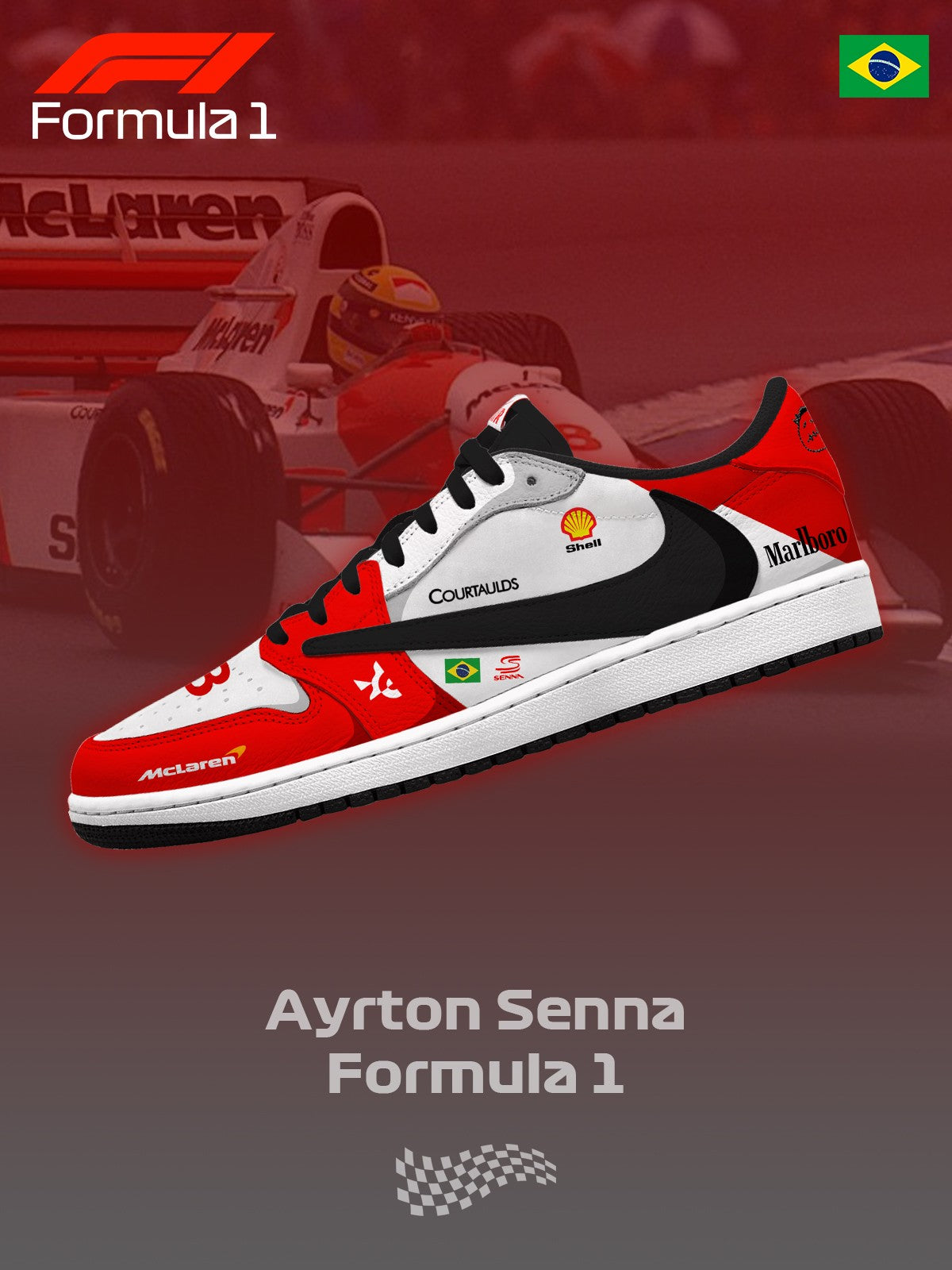 Senna F.1 V.1 Custom TS Low Sneakers