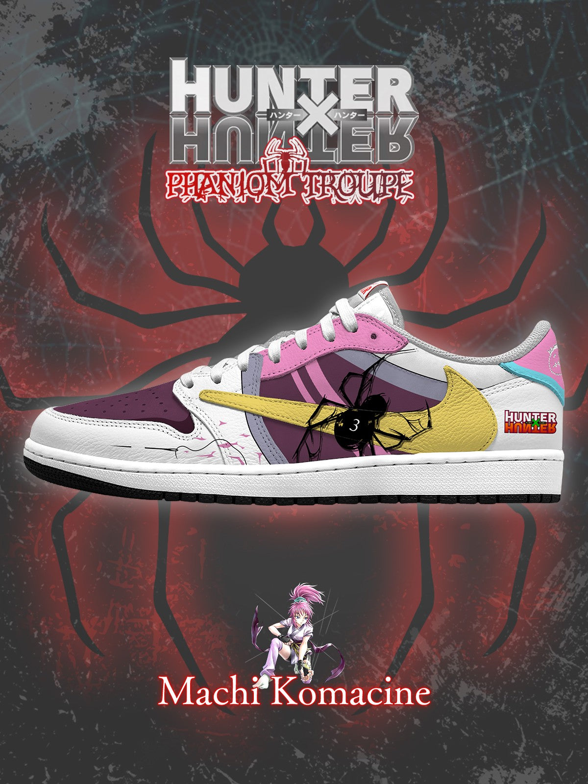 Machi Komacine V.1 Custom TS Low Sneakers