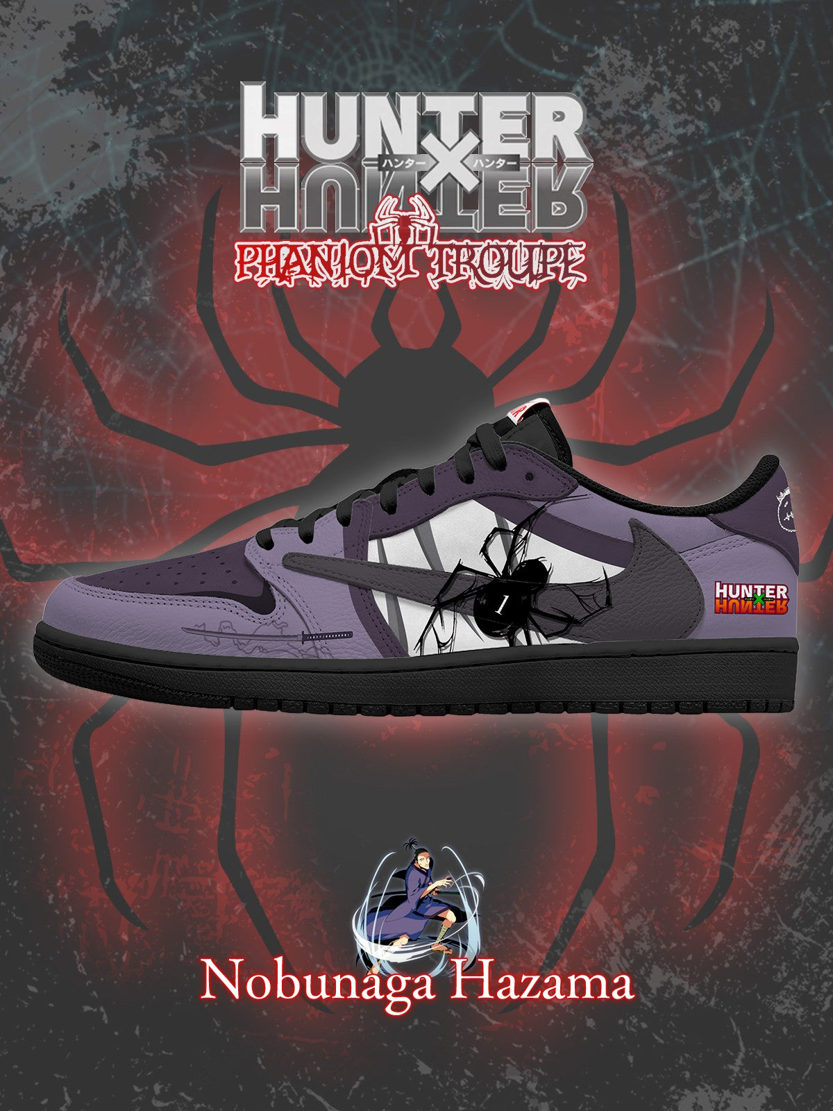 Nobunaga Hazama V.1 Custom TS Low Sneakers