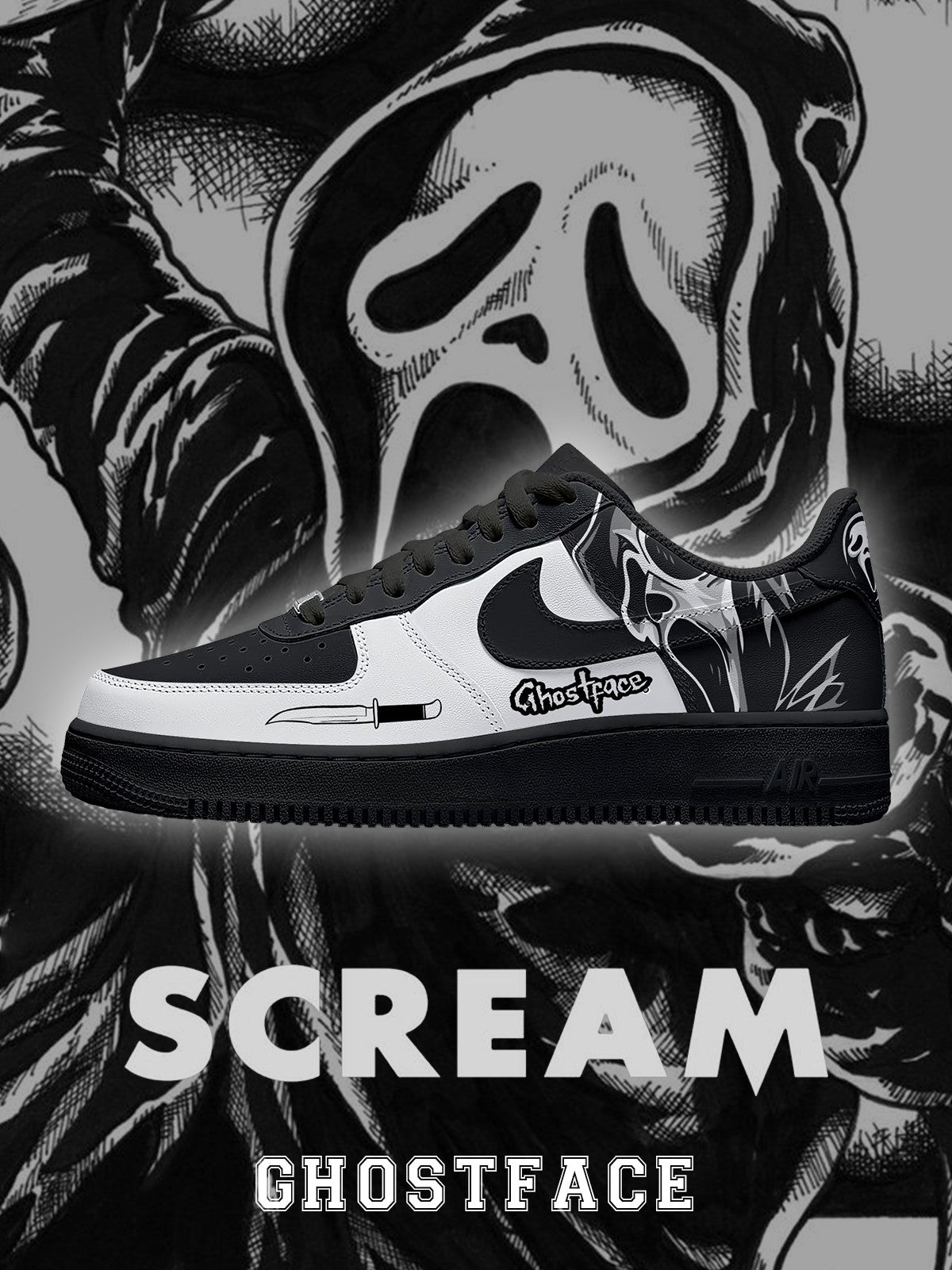 Ghostface V.2 Custom Sneakers