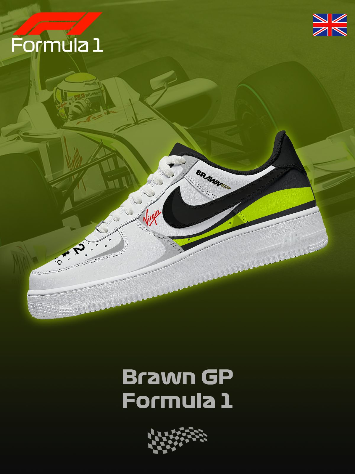 BGP F.1 Custom Sneakers