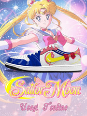 Usagi Tsukino V.1 Custom Low-Top Court Sneakers