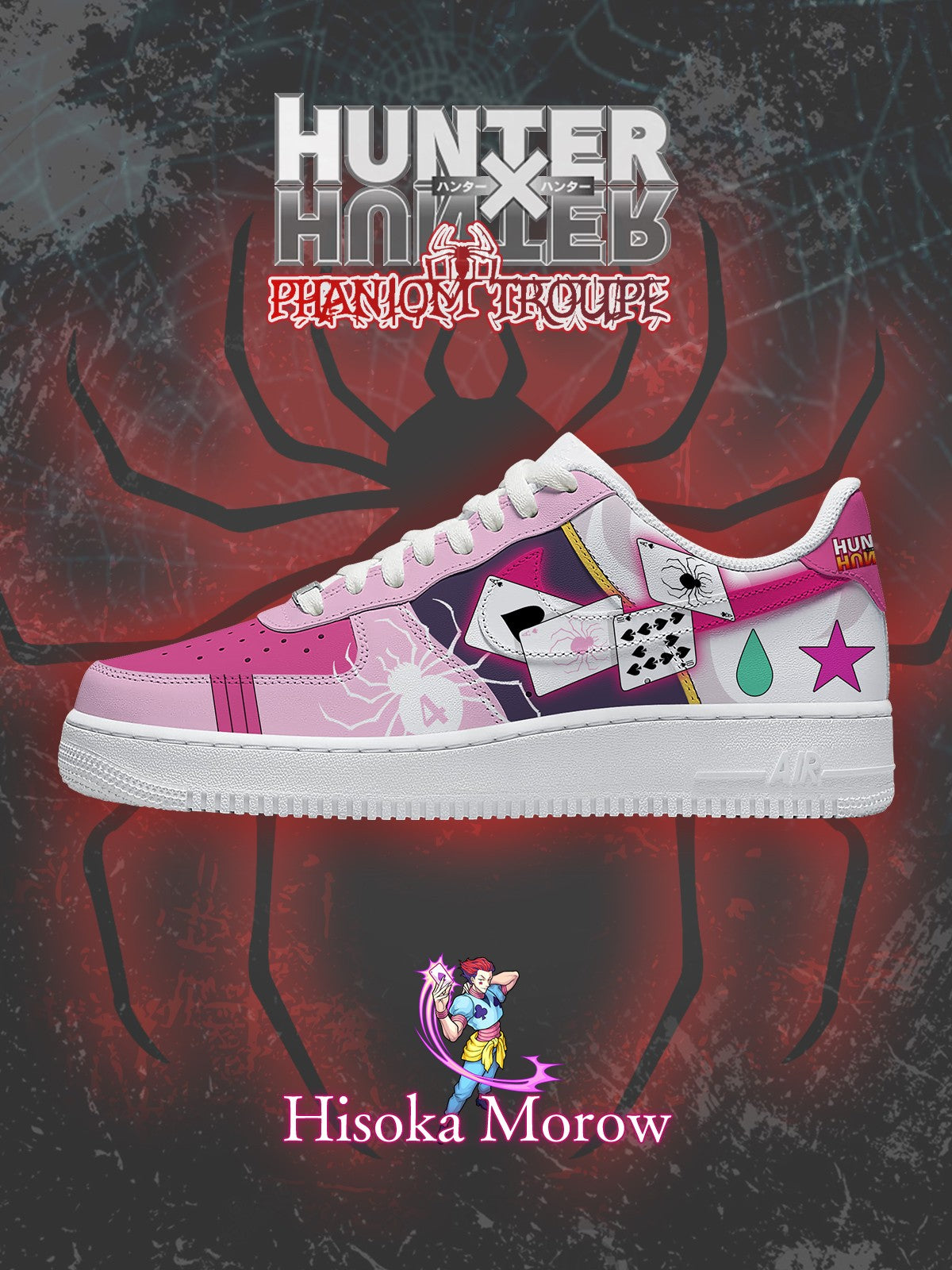 Hisoka Morow V.2 Custom Sneakers