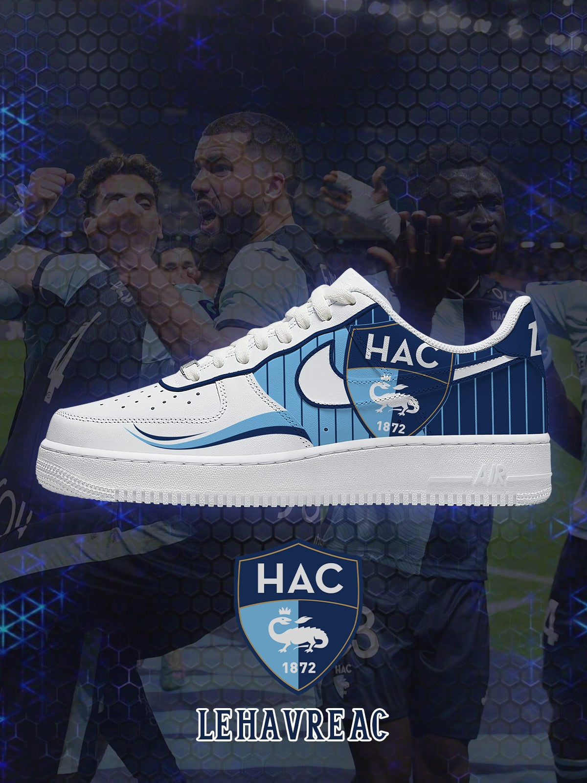 Le Havre V.1 Custom Air-Style Sneakers