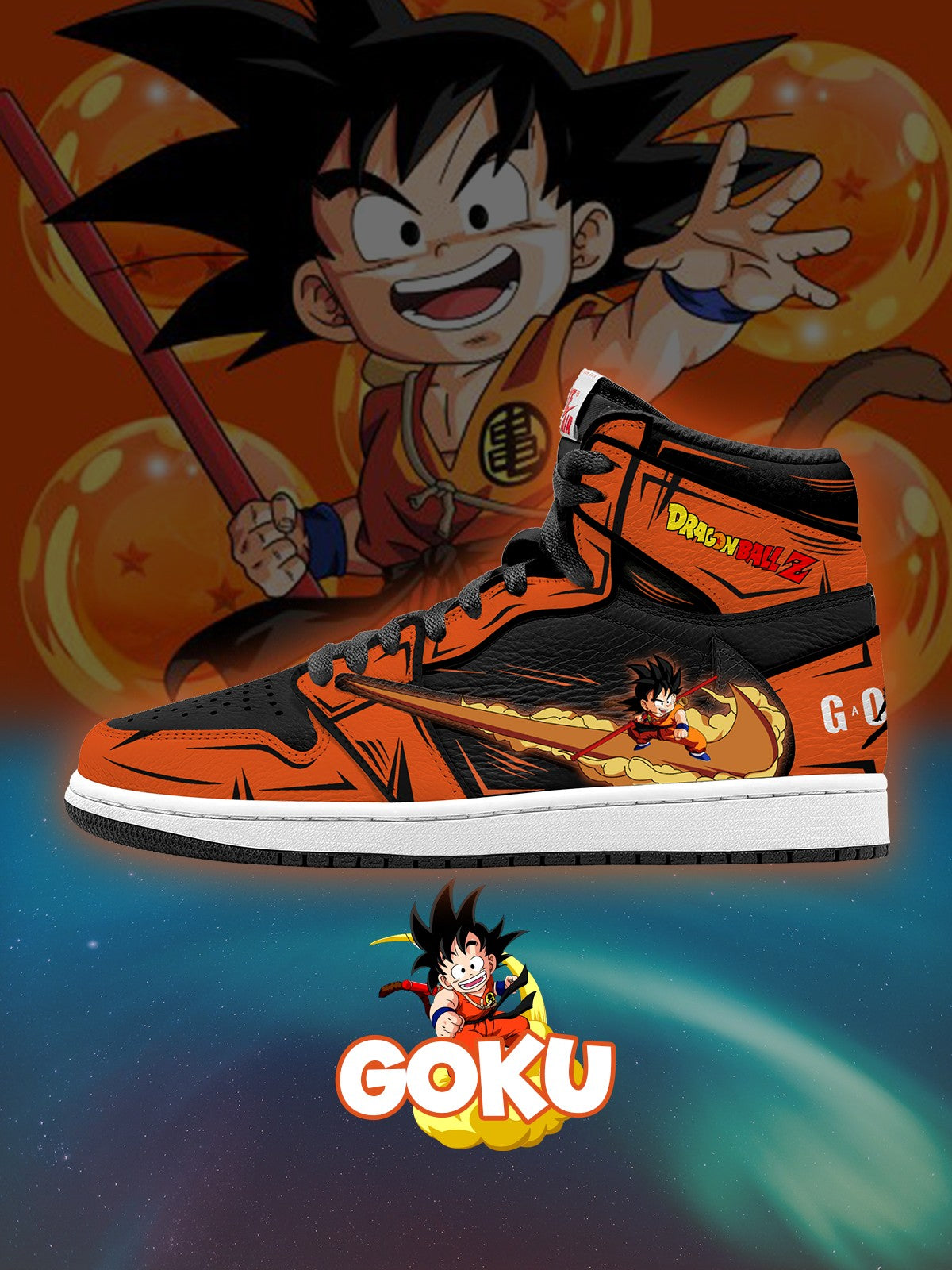 Son Goku V.4 Custom TS High Sneakers