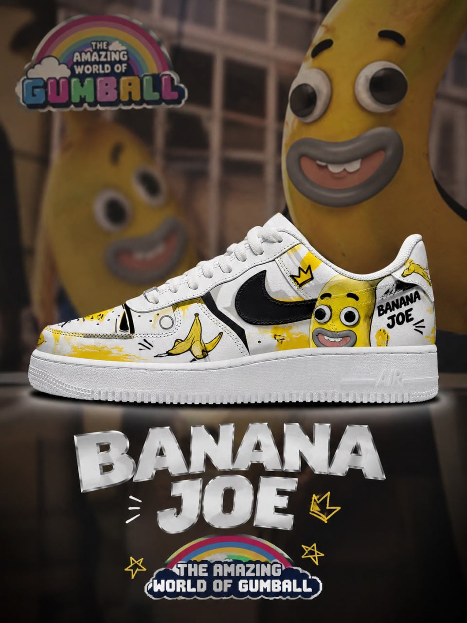 Banana Joe V.1 Custom Air-Style Sneakers