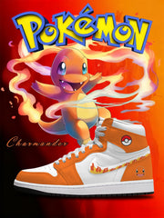 Charmander V.1 Custom High-Top Sneakers