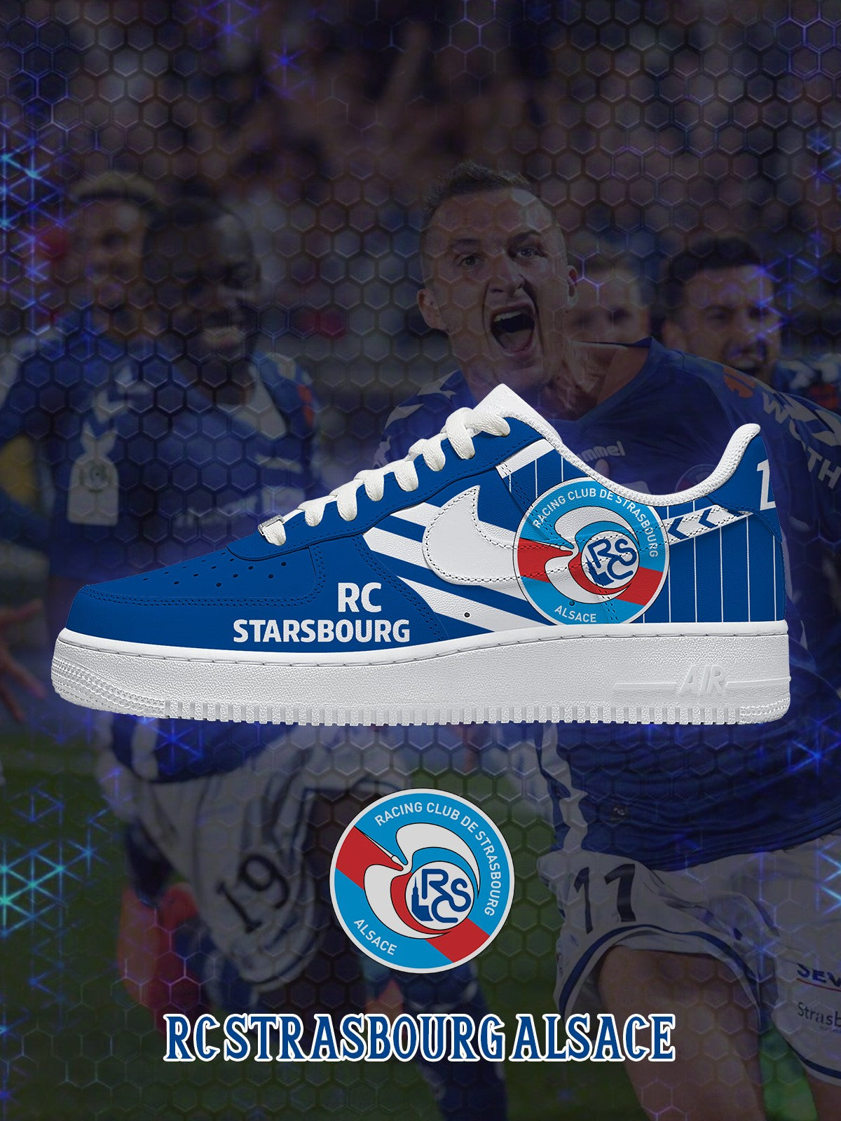 Strasbourg V.1 Custom Air-Style Sneakers