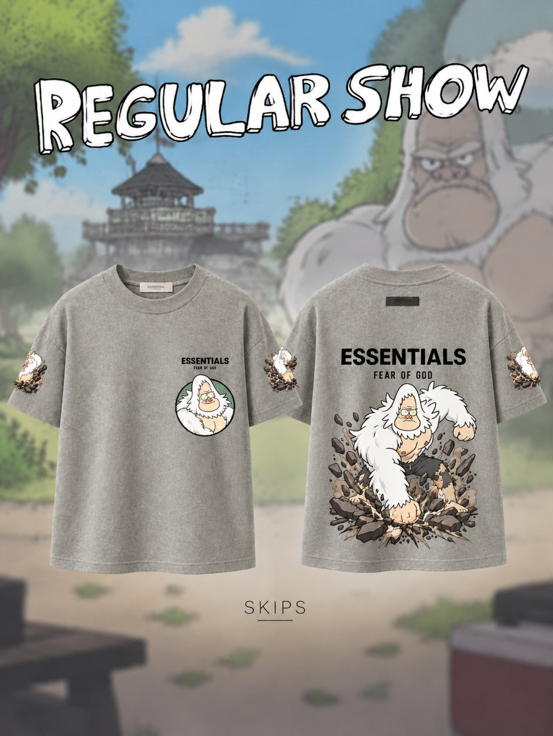 Skips V.1 Custom Ess. T-Shirt