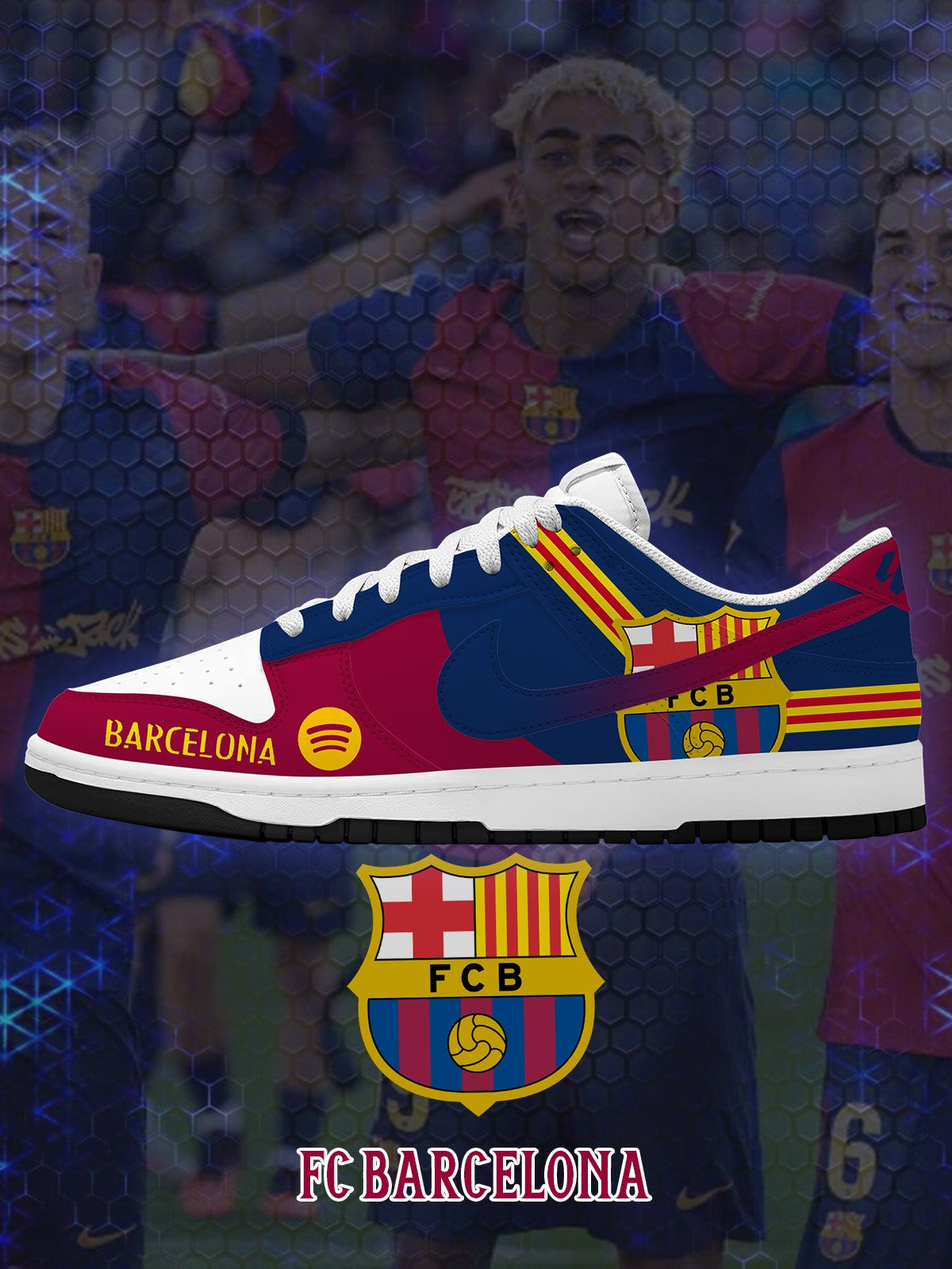 Barca V.1 Custom SB-Style Sneakers