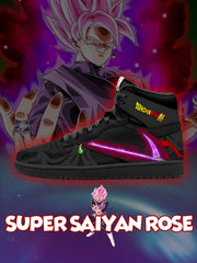 Super Saiyan Rose V.1 Custom TS High Sneakers