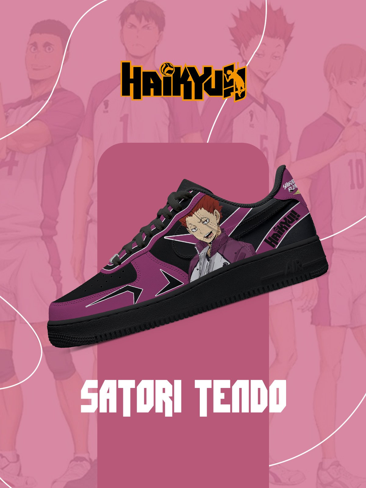 Satori Tendo V.1 Custom Sneakers
