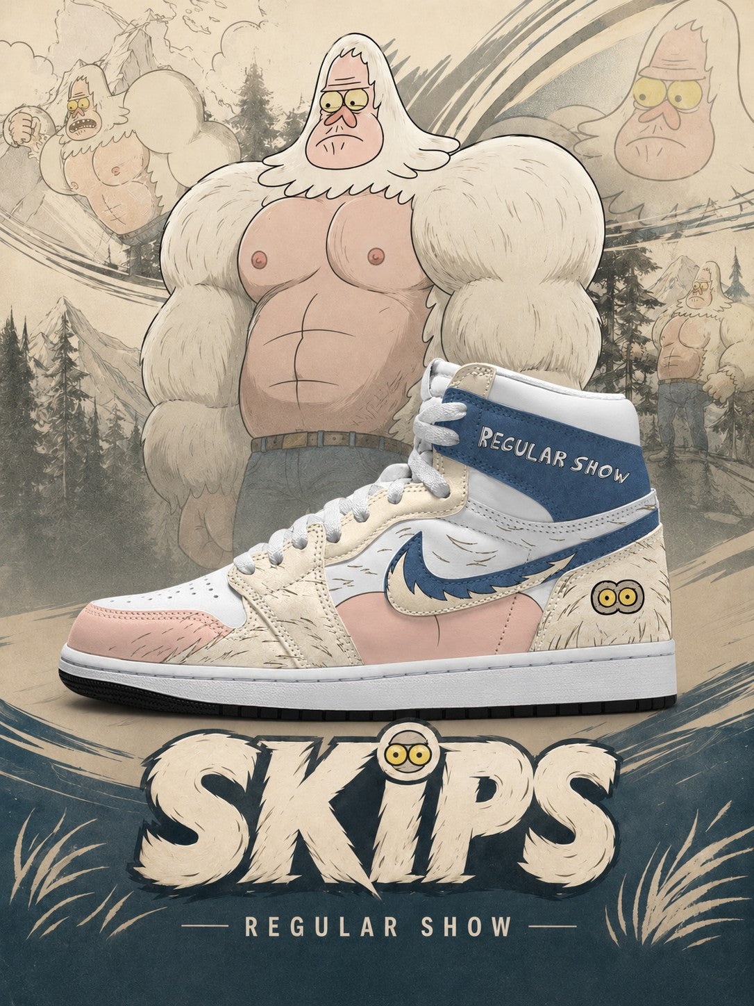 Skips V.2 Custom High-Top Sneakers
