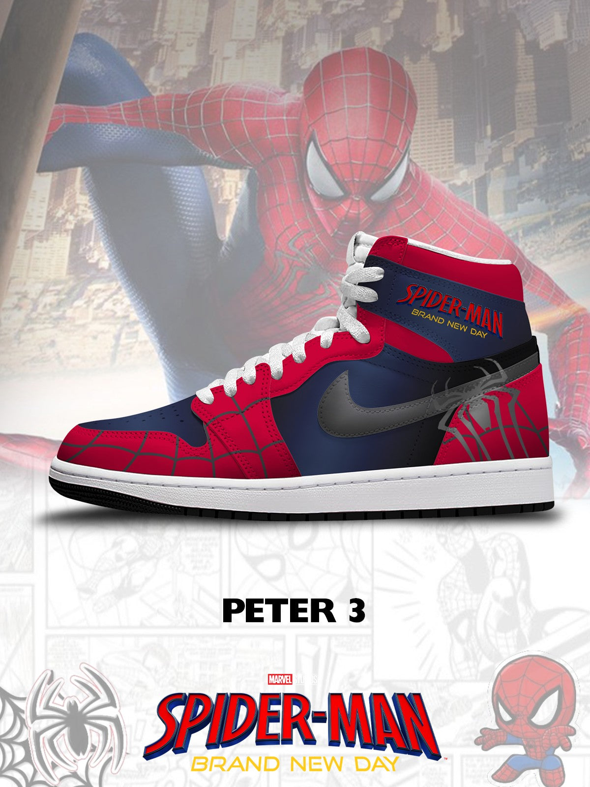 Peter V.10 Custom High-Top Sneakers
