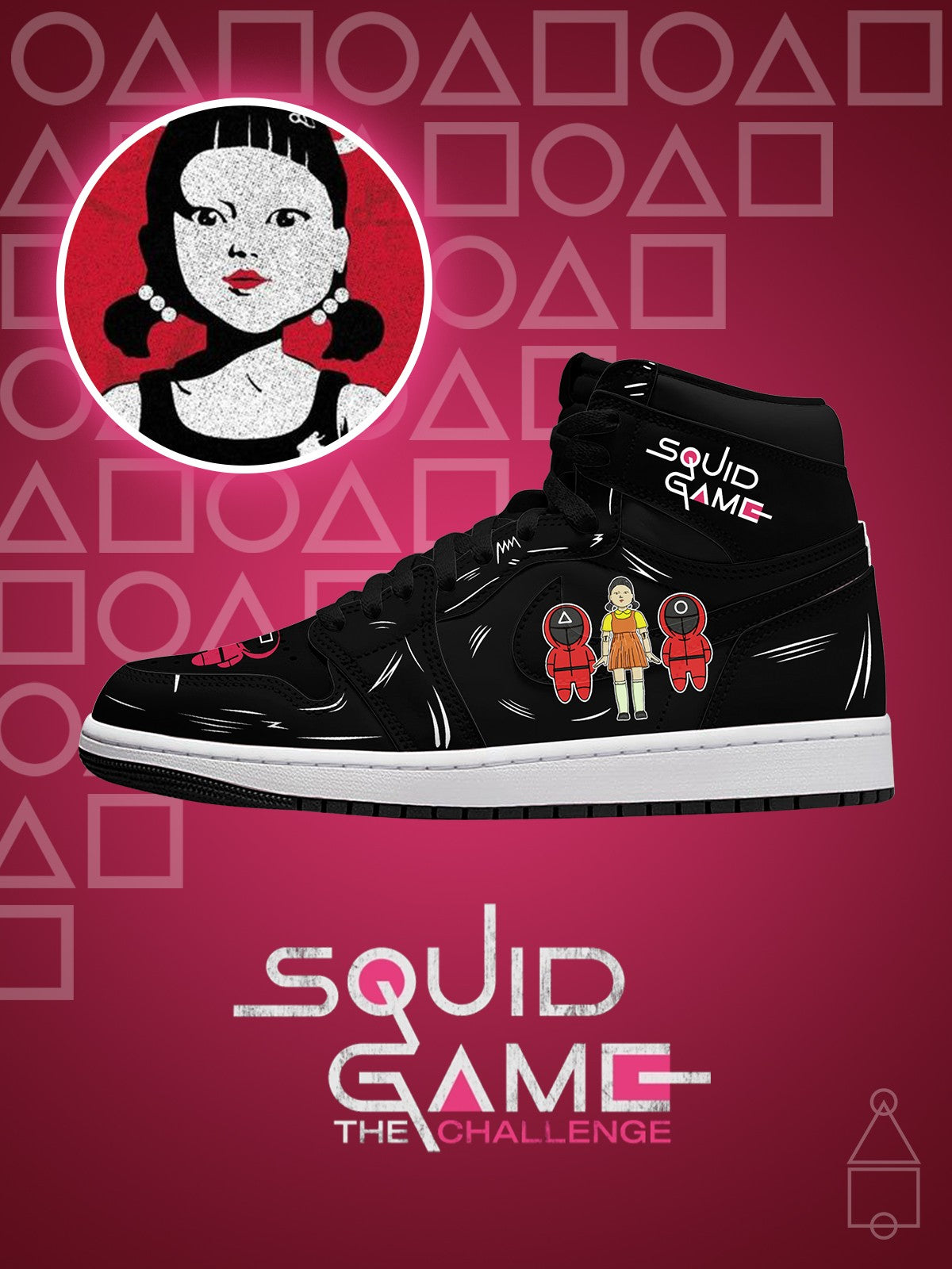 Young-hee V.1 Custom High-Top Sneakers