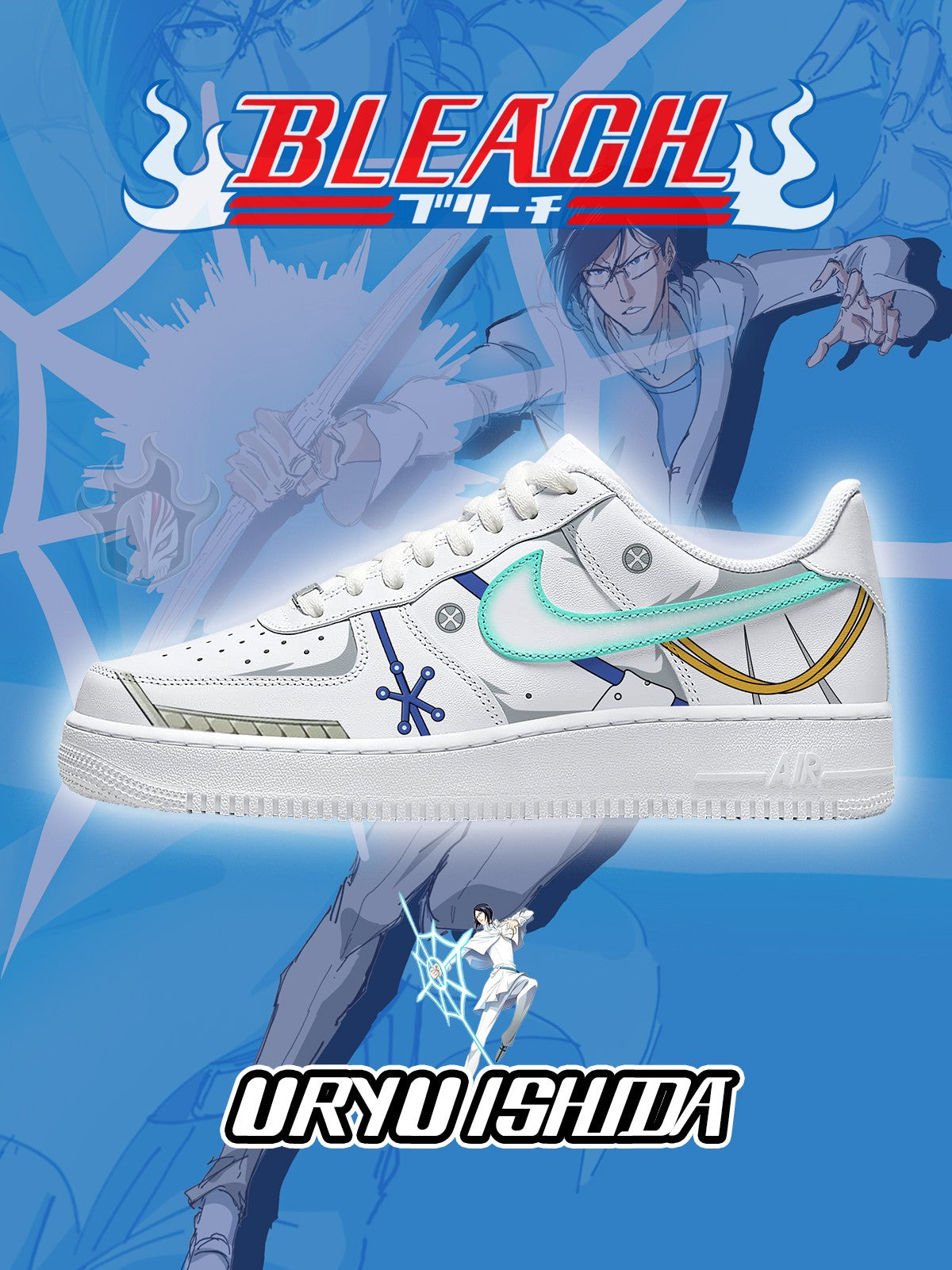 Uryu Ishida Custom Sneakers