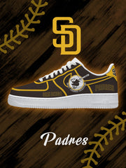 San Diego Baseball V.2 Custom Air-Style Sneakers