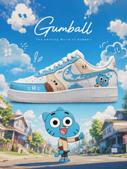 Gumball Watterson V.2 Custom Air-Style Sneakers