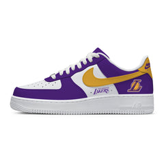 Los Angeles Basketball Custom Air-Style Sneakers