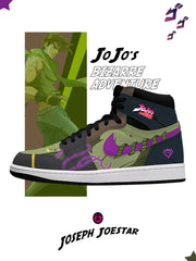 Joseph Joestar V.1 Custom High-Top Sneakers