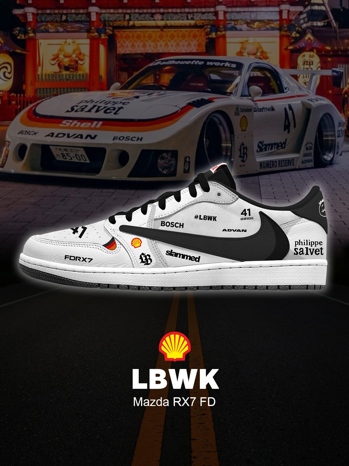 RX7 FD V.1 Custom TS Low Sneakers