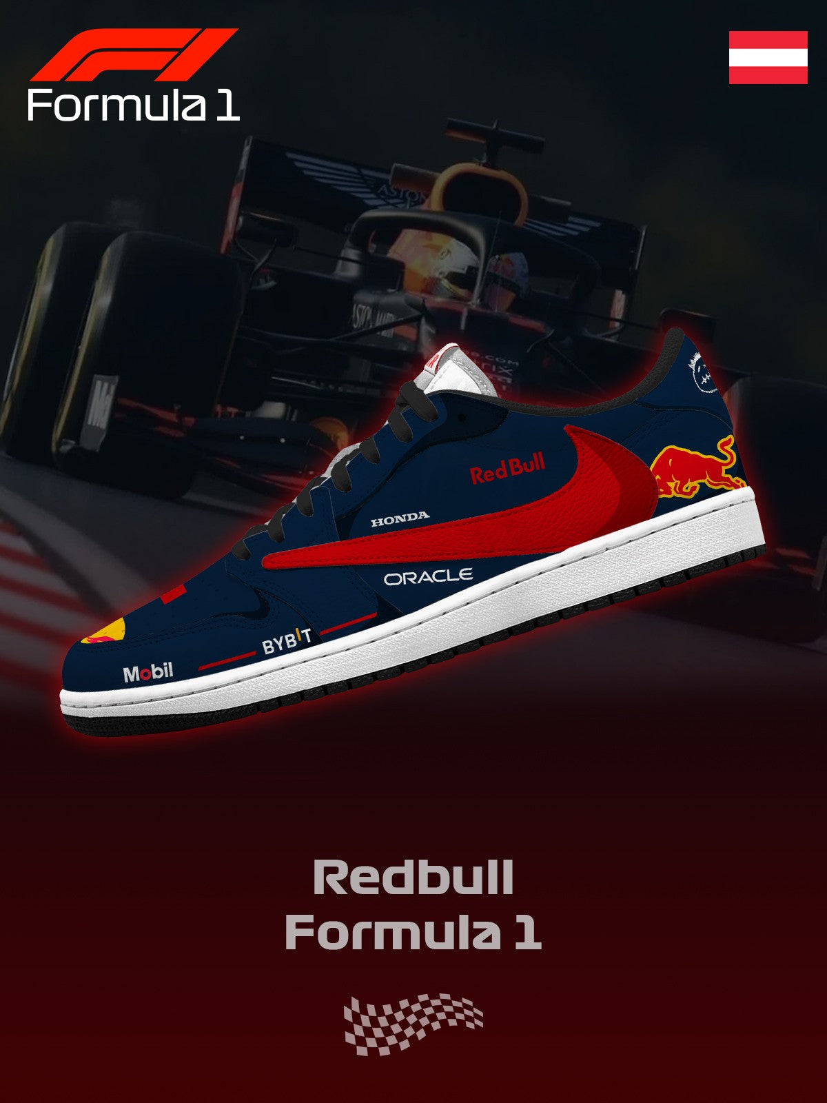 RB F.1 V.1 Custom TS Low Sneakers
