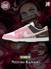 Nezuko Kamado V.1 Custom Court-Low Sneakers