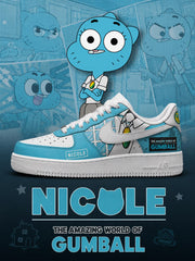 Nicole Watterson V.1 Custom Air-Style Sneakers