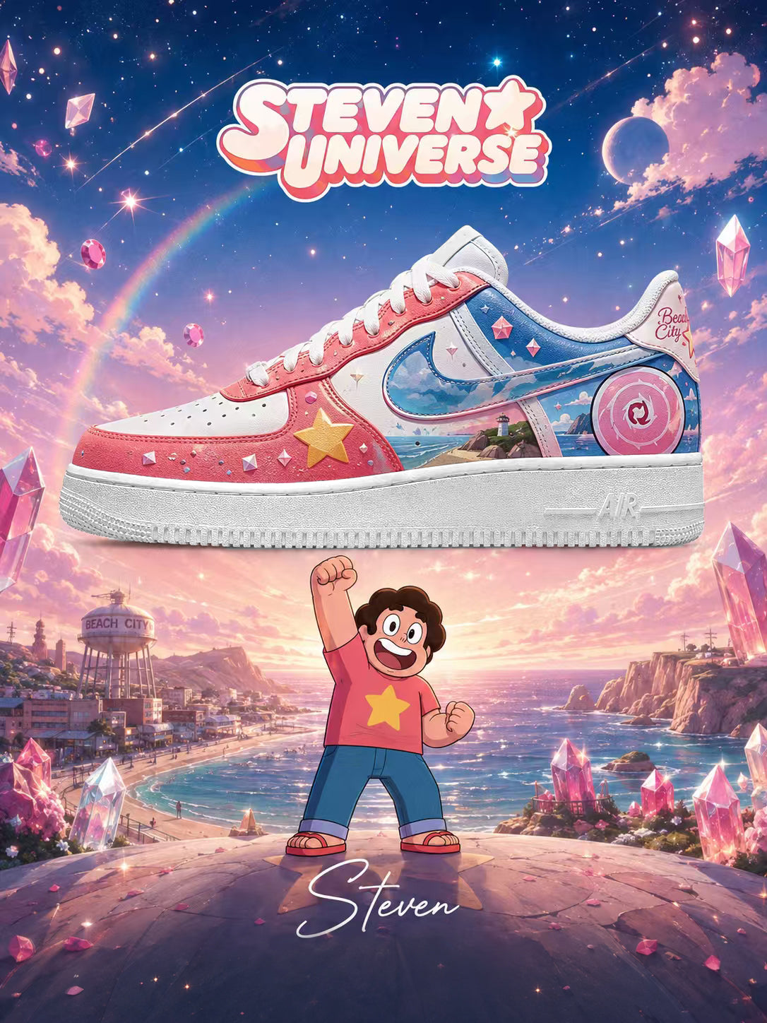 Steven V.1 Custom Air-Style Sneakers