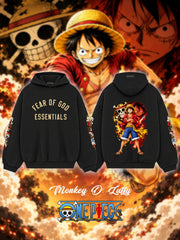 Luffy V.2 Custom Ess. Hoodie