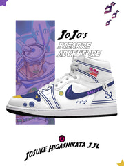 Josuke Higashikata JJL V.1 Custom High-Top Sneakers