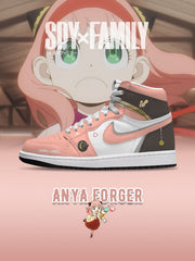 Anya Forger V.1 Custom High-Top Sneakers
