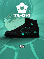 Rin Itoshi Nr. 1 Custom High-Top Sneakers