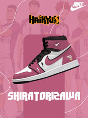 Shiratorizawa Academy V.1 Custom High-Top Sneakers
