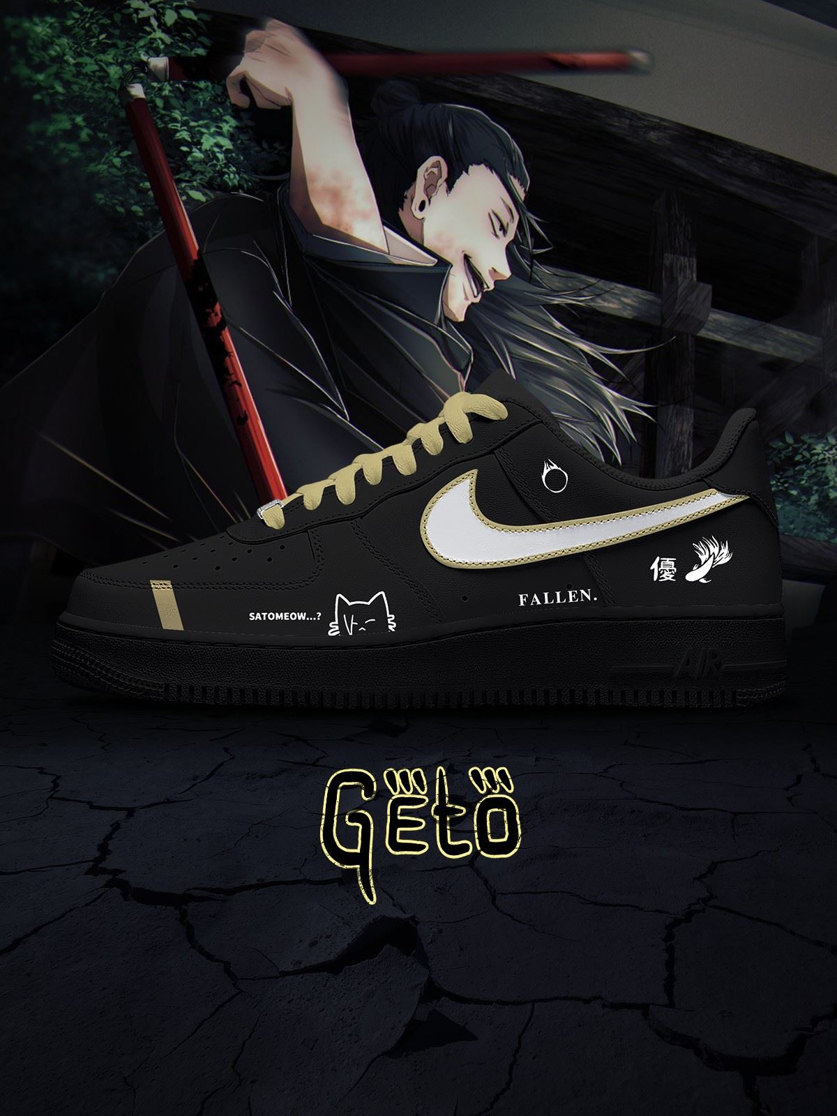 Suguru Geto No.1 Custom Sneakers