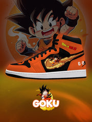 Son Goku V.4 Custom High-Top Sneakers