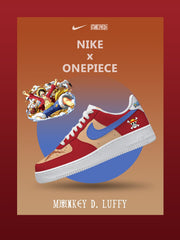 Monkey D. Luffy V.1 Custom Sneakers