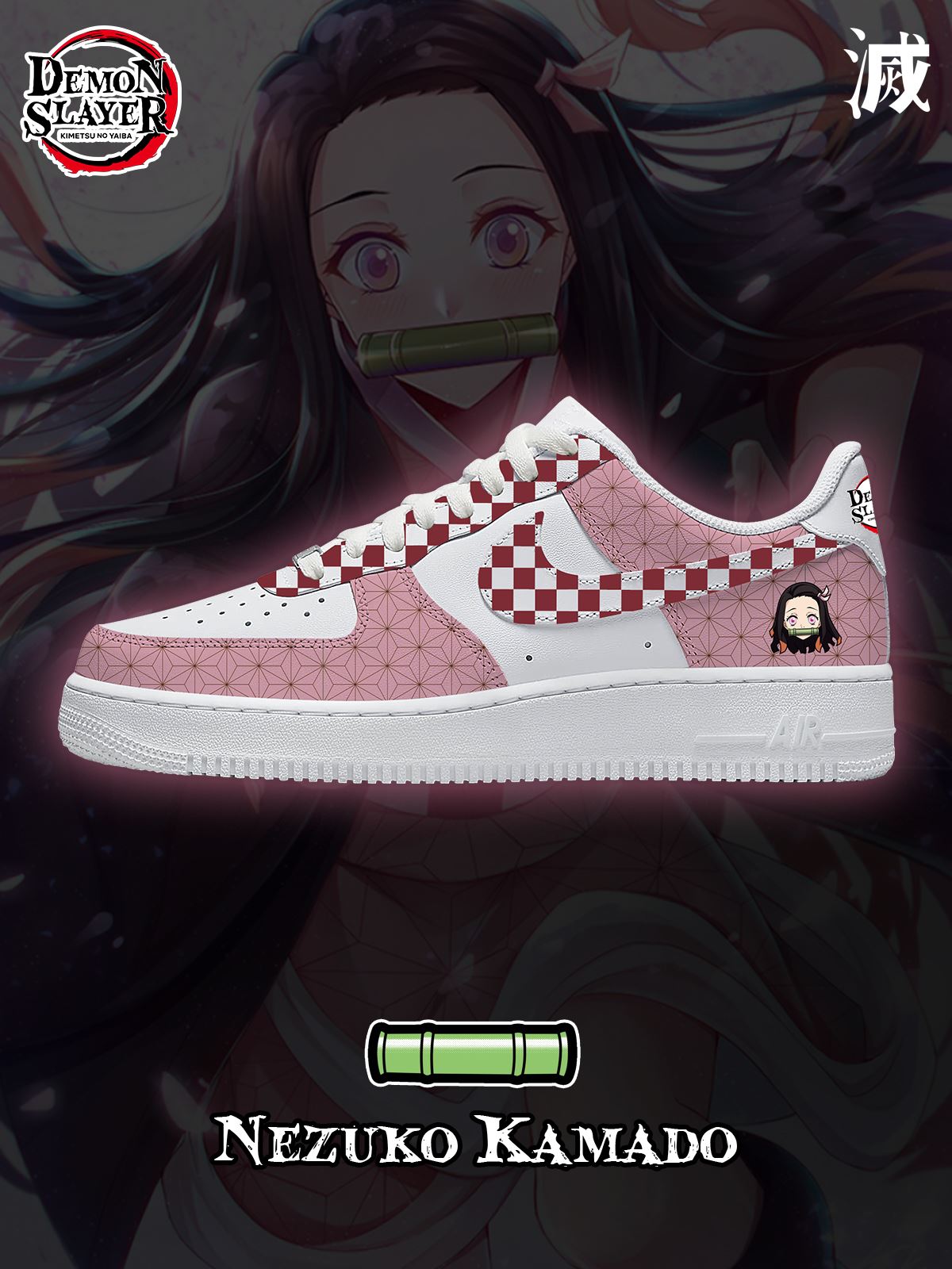 Nezuko Kamado V.1 Custom Sneakers