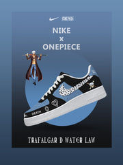 Trafalgar D. Water Law V.1 Custom Sneakers