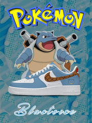 Nr. 0009 Blastoise Custom Sneakers