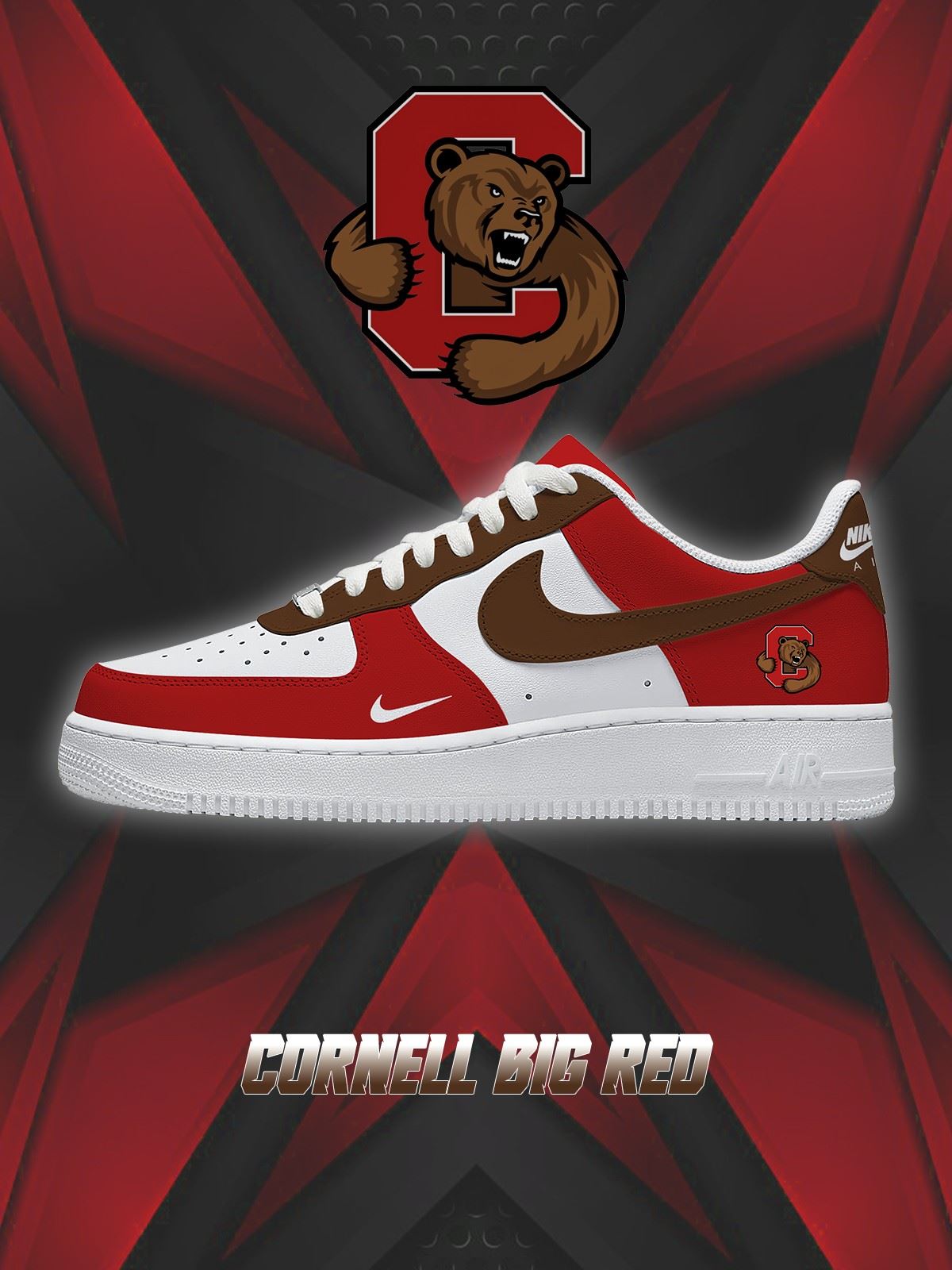 Cornell College Custom Air-Style Sneakers