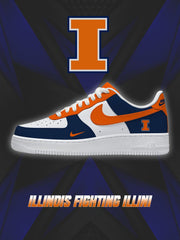 Illinois College Custom Air-Style Sneakers