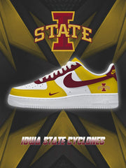 Iowa State College Custom Air-Style Sneakers