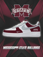 Mississippi State College Custom Air-Style Sneakers