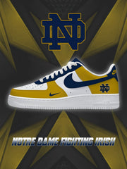 Notre Dame College Custom Air-Style Sneakers