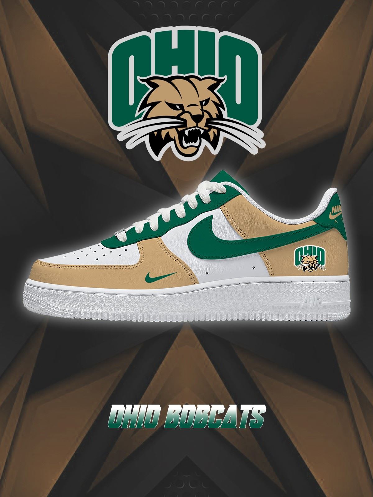 Ohio College Custom Air-Style Sneakers