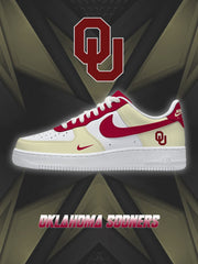 Oklahoma College Custom Air-Style Sneakers