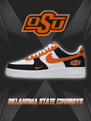 Oklahoma State College Custom Air-Style Sneakers